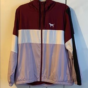 NWT Pink Windbreaker